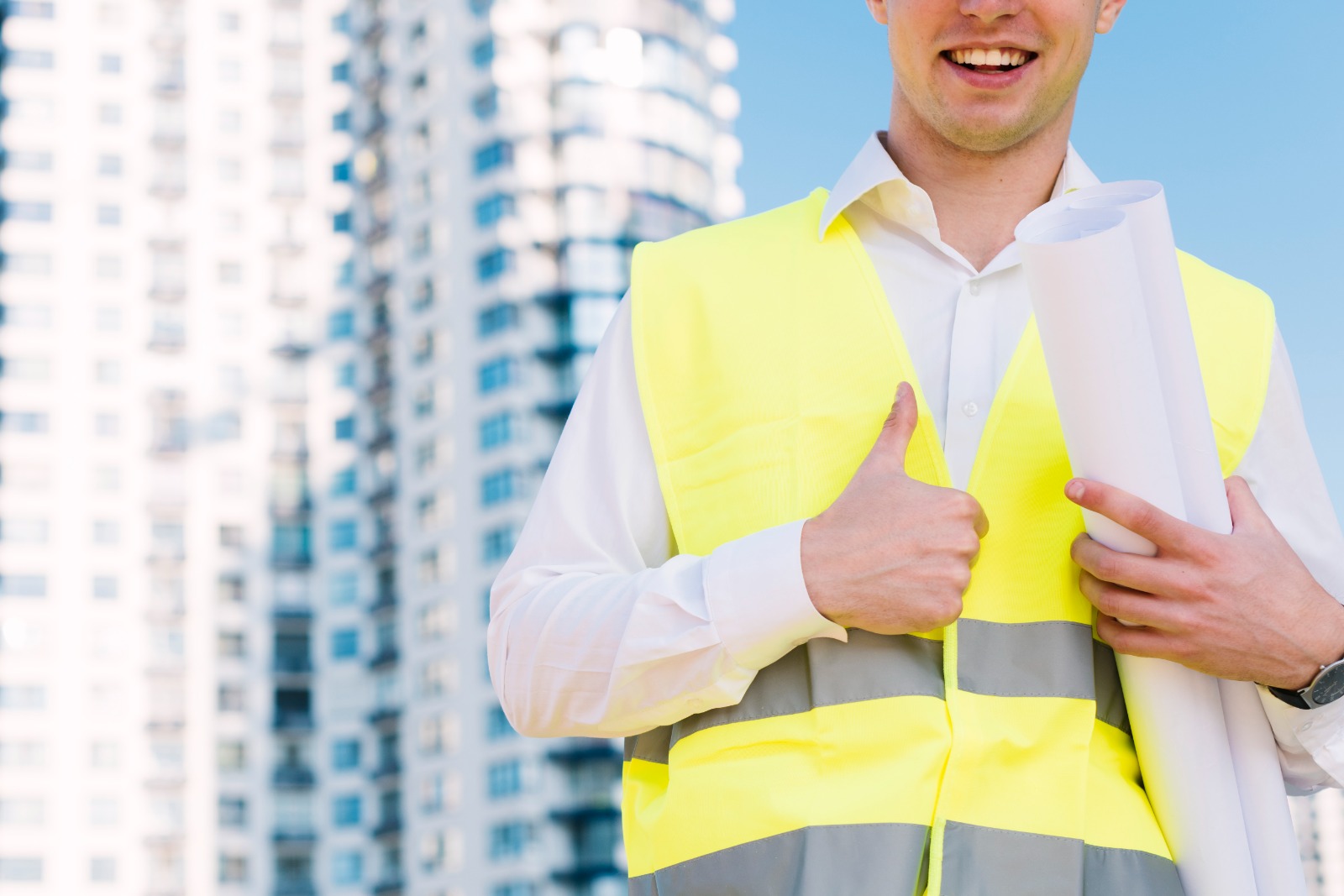 professionnel pour les travaux de construction