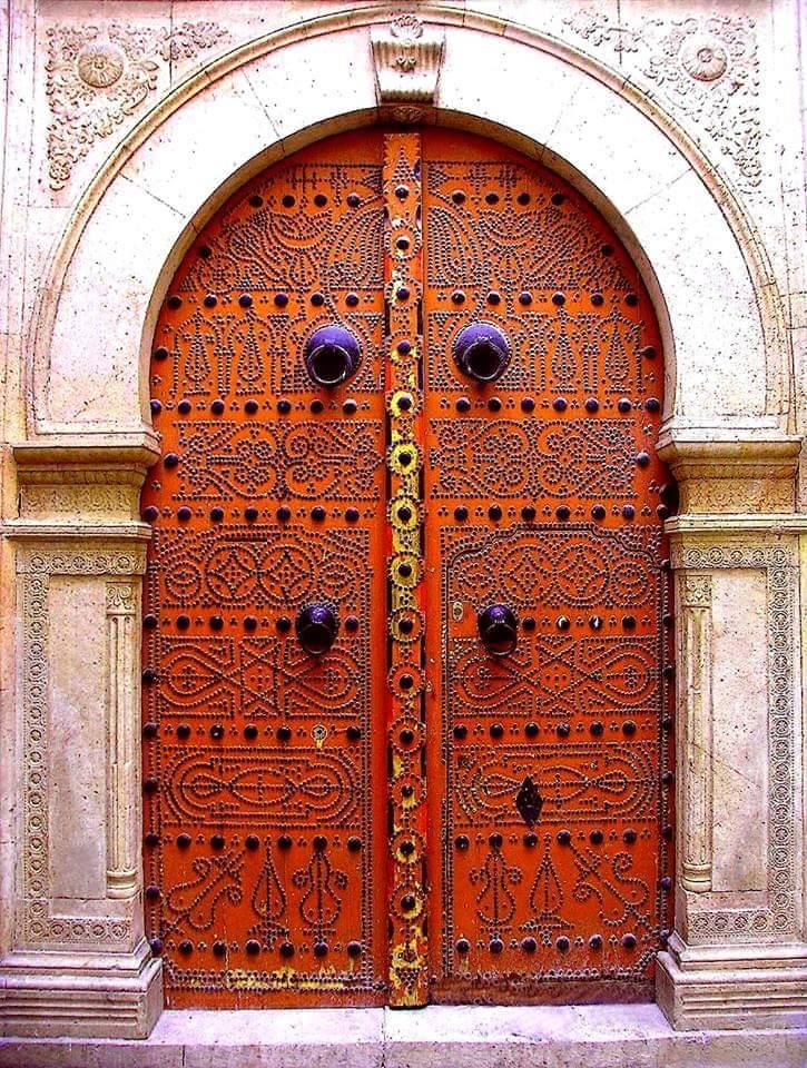  couleurs des portes tunisiennes 